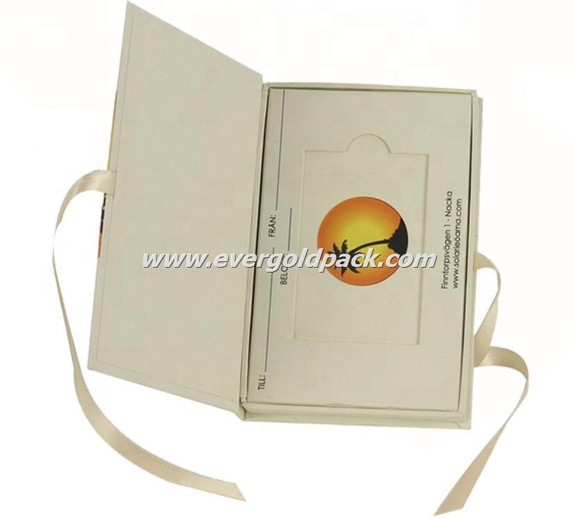 Custom Printed Matt Lamination Gift Card Holder Wholesale Membership Bank Greeting Card Paper